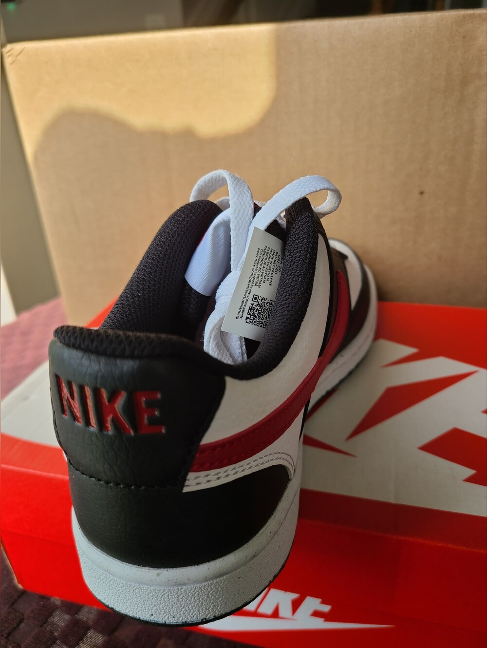 Nike Court Vision Low Women Size 5.5 Men Size 7 - Picture 4 of 4